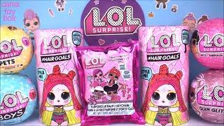 Wave 2 HairGoals LOL Surprise DOLLS Pets BOYS Glam Glitter Series 1 3 4 5 Unboxing