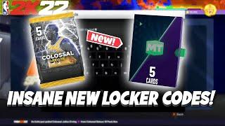 2 NEW INSANE LOCKER CODES IN NBA 2K22 MYTEAM