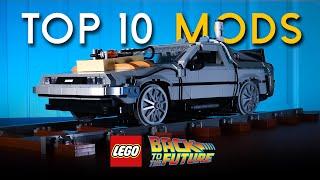 10 MODS you Should Do To Your LEGO Back To The Future DeLorean 10300