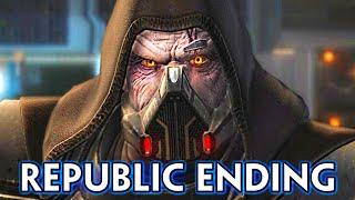 SWTOR Onslaught Republic Ending Darth Malgus vs. Jedi Knight Loyalist on Corellia.