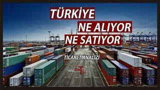 Türkiye Ne Alıyor Ne Satıyor - Türkiye Ticaret Analizi