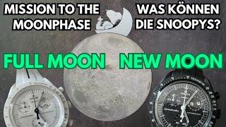 Omega x SWATCH Snoopy Moonswatch - Full Moon  New Moon - Vollmond  Neumond - Ist der Hype OK??