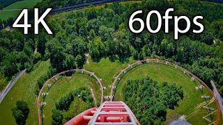 Intimidator 305 front seat on-ride 4K POV @60fps Kings Dominion