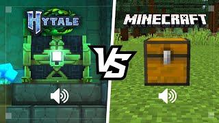 Hytale Sounds vs Minecraft Sounds