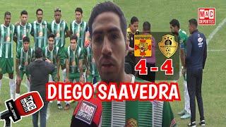 Post partido Diego Saavedra delantero de Nueva Santa Cruz  Mac Deportes