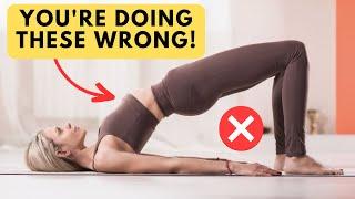 Why You Are Doing Glute Bridges WRONG Do This Instead