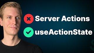 useActionState - The Most Important New Hook in React  Next.js in 2024 Server Actions