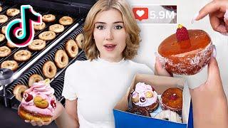 Tiktok Famous Couture Donut Shop TAKEOVER