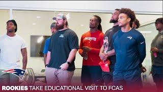 Rookies Visit FCAS to Learn What It Means to Stand Up to Jewish Hate  Patriots