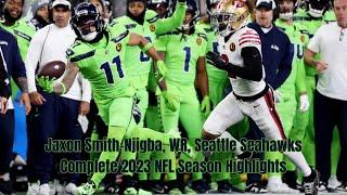 Jaxon Smith-Njigba Complete 2023 NFL Rookie Season Highlights Seattle Seahawks