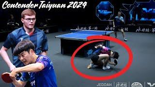 Alexis Lebrun vs Cho Seungmin  Their first face off was extreme in WTT Taiyuan 2024  PPTV Review