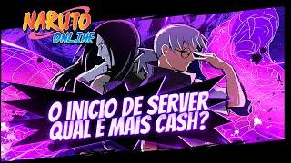 O INÍCIO DE SERVER QQ E BR - Naruto Online