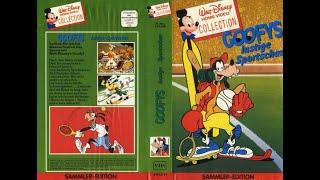 Goofys lustige Sportschau German VHS Closing Disney 1988