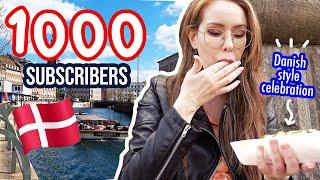 1k Subscribers THANK YOU With Special Danish Celebration 