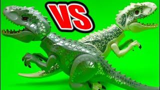 LEGO Battle Indominus Rex 2015 VS 2020 Jurassic World Dinosaurs Comparison