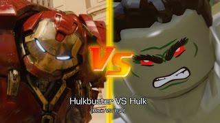 PS4 Hulkbuster VS Hulk Movie VS LEGO