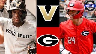 #17 Vanderbilt vs #19 Georgia Highlights G3  2024 College Baseball Highlights