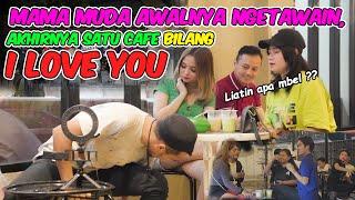 Mama muda awalnya ngetawain akhirnya satu cafe bilang I love you