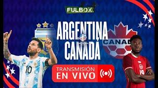  Argentina vs Canadá ​ EN VIVO Messi TITULAR Inauguración Copa América 2024 en Directo ONLINE