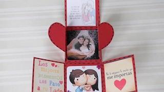 Tarjeta para regalar en cualquier ocacion  regalo fácil y barato  DIY  ideas y manualidades