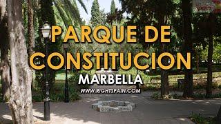 Parque de la Constitucion  Marbella Spain 2016.