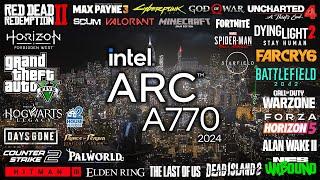 Intel ARC A770 in 2024 - Test in 30 Games