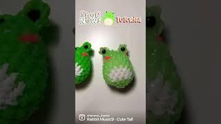 Mini rainbow loom frogs   full tutorial on my channel get one at cutecreationsbyS on Etsy