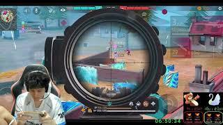 FREE FIRE  4 - 4  120 ดาว สู่ท็อป 99 เซิฟเวอร์ 