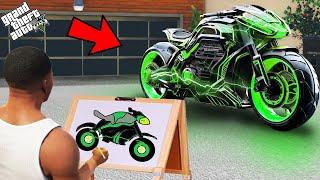 GTA 5  Franklin Find Magical Painting To Make Fastest Super Bike in GTA 5  GTA 5 Mods