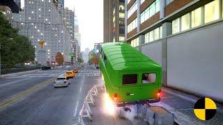 GTA 4 CRASH TESTING REAL CAR 500