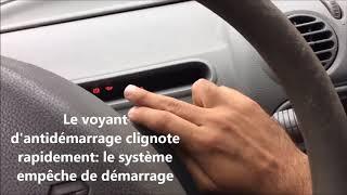 Probleme dantidemarrage Renault  Petite astuce pour le pallier