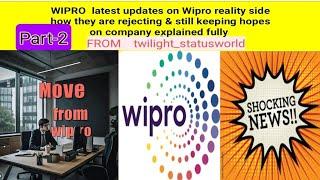 WIPRO insight news & shocking news & its time to move in from wipro
