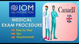 IOM Medical Exam Procedure for Canada  Step by Step