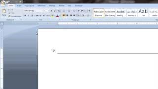 Cara Membuat Garis Panjang di Microsoft Word  Tech Vice