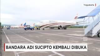 Sempat Ditutup Bandara Adi Sucipto kembali Dibuka