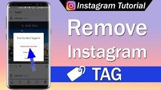 How To Remove Instagram Tag