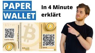 Was ist ein Paper Wallet 2024? Erklärt in 4 Minuten