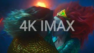 Mera Kissing Aquaman - Kissing Scene  Aquaman 2018 Blu-Ray 4K IMAX