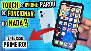 TOUCH DO IPHONE NÃO FUNCIONAR? Tente isso primeiro antes de levar em um técnico