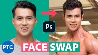 Swap Faces In Photoshop FAST & EASY