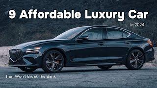 9 Affordable Luxury Cars in 2024