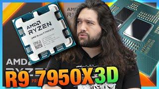 AMD Ryzen 9 7950X3D CPU Review & Benchmarks $700 Gaming Flagship