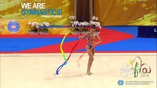 2018 Rhythmic Worlds – Arina’s tough break 