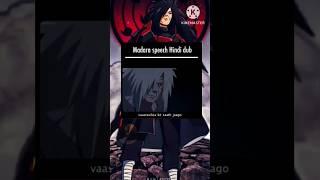 madara speech dubbed in Hindi  #madarauchiha  #Otaku  Otaku