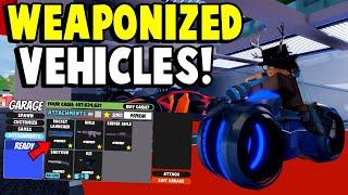 INSANE Weaponized Vehicle Glitch In Jailbreak  Use Weapons While Driving