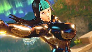 Street Fighter V JuriCammy VS ChunLiGILL Swap Mod Juri Black latex Chunli Barefoot Nostalgia