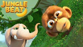 Stuck in the Middle With You  Jungle Beat Munki and Trunk  Kids Animation 2022