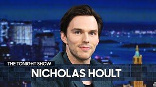 Nicholas Hoult and Jimmy Eat Real Crickets to Celebrate Renfield  The Tonight Show