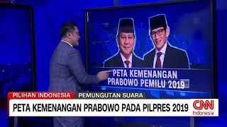 Peta Kemenangan Prabowo Pada Pilpres 2019