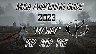 Black Desert Online - Musa Guide 2023 - Skills Combos Addons Gear PvE PvP Siege NW & More